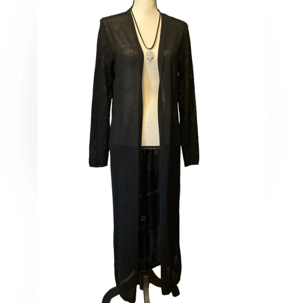Express fine fishnet duster​